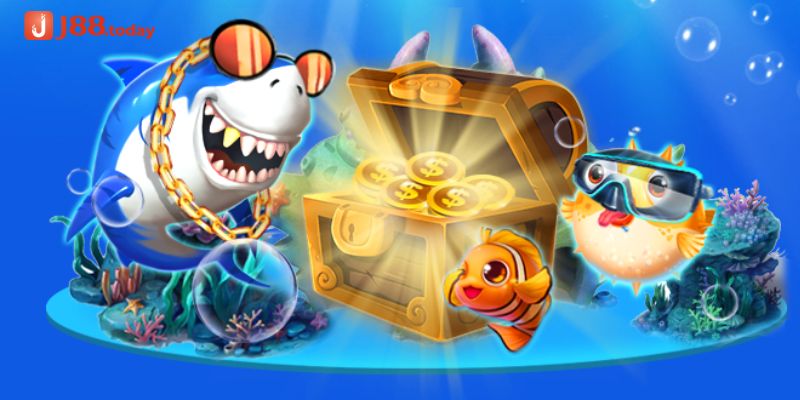 Bắn Cá ăn xu đổi thưởng đa dạng các trò chơi 
