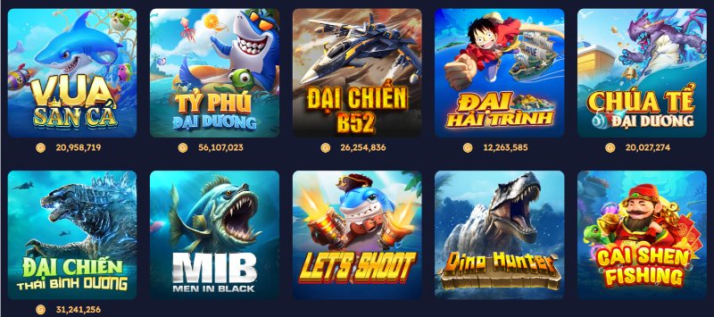 Trải nghiệm game bán cá tuyệt vời với giao diện đẹp mắt